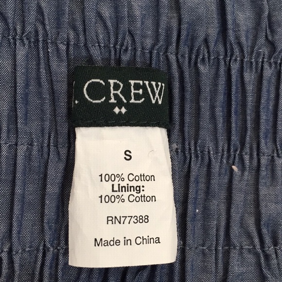 J. Crew Chambray Cara Dress - Picture 6 of 6